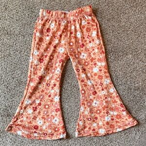 Daisy Del Sol | Floral Bell Bottom Pants
